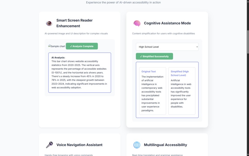 AccessAI Navigator – screenshot 3