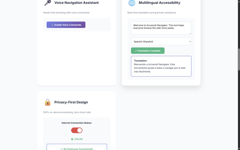 AccessAI Navigator – screenshot 4