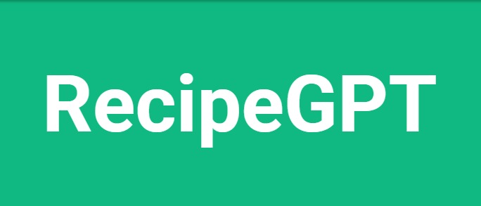 RecipeGPT – screenshot 1