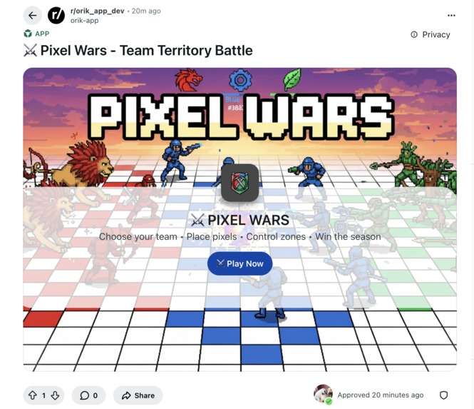 ⚔️ PIXEL WARS – screenshot 1