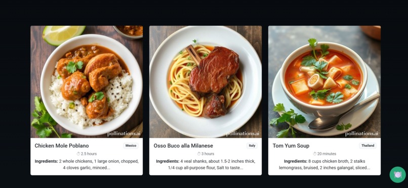 RecipeGPT – screenshot 3