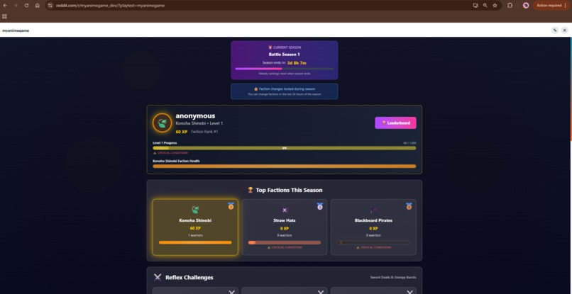 Anime Faction War – screenshot 3