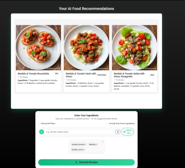 RecipeGPT – screenshot 5