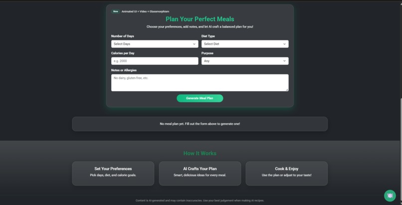 RecipeGPT – screenshot 6