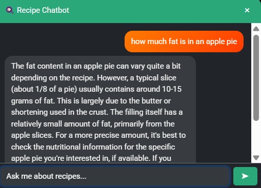 RecipeGPT – screenshot 7