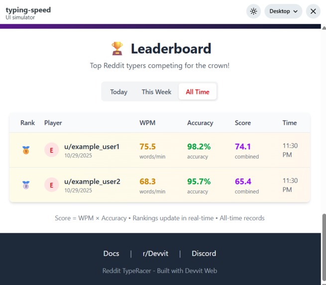 Type Racer – screenshot 3