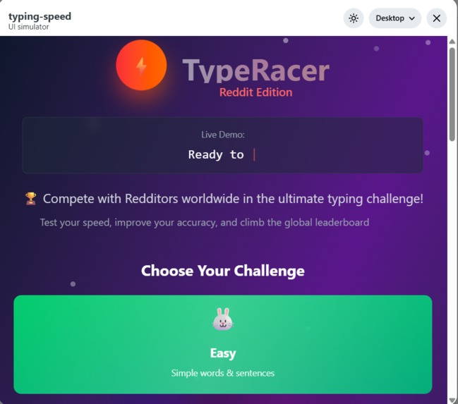 Type Racer – screenshot 4