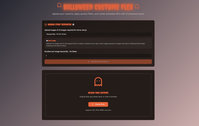 Halloween costume Flex  – screenshot 1