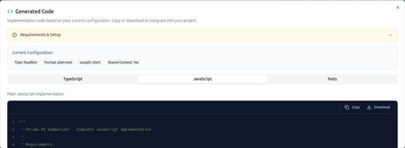Chrome AI DevBench – screenshot 3