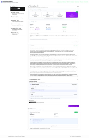 Chrome AI DevBench – screenshot 6