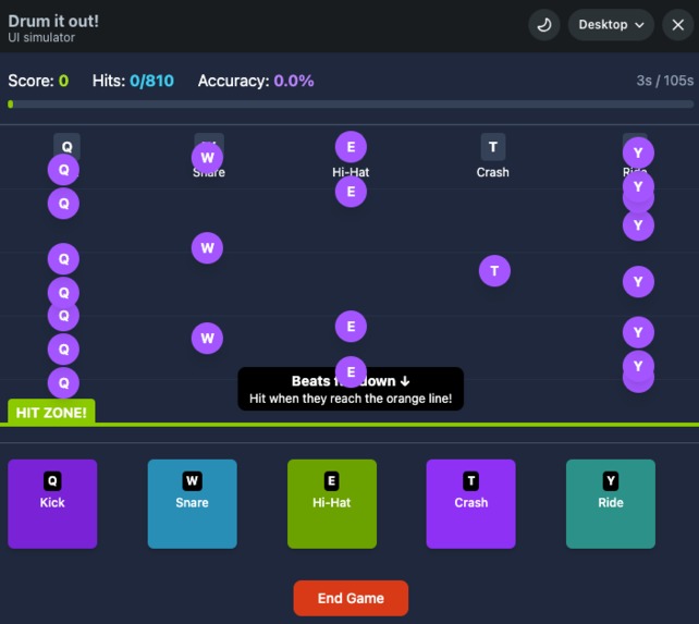 Drum Dasher – screenshot 4