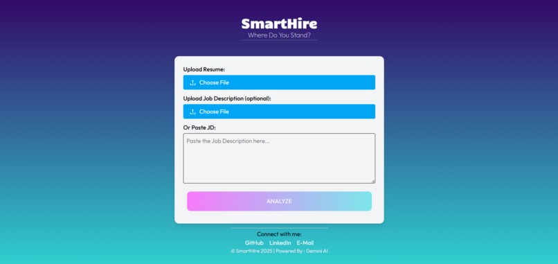 SmartHire – screenshot 1