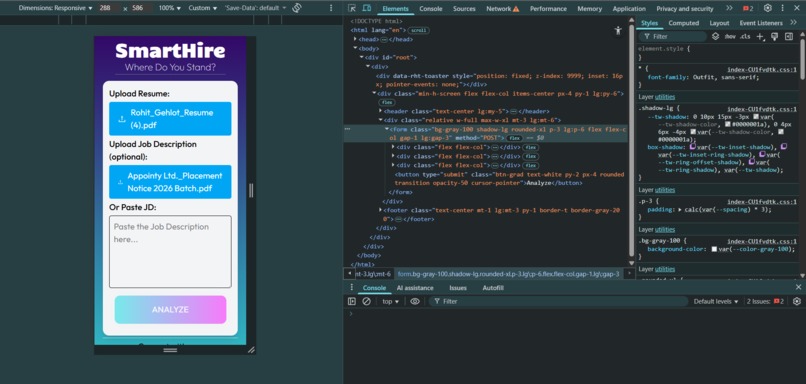SmartHire – screenshot 4