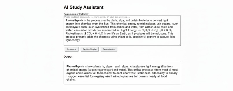 AI Study Assistant – screenshot 3