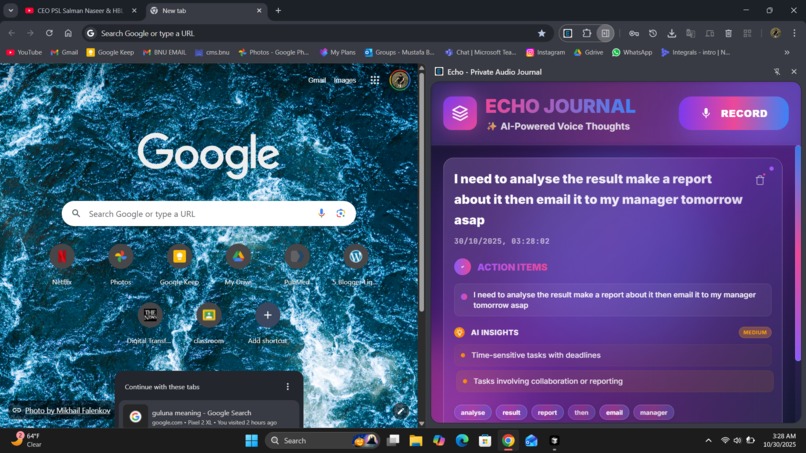 echo journal – screenshot 5
