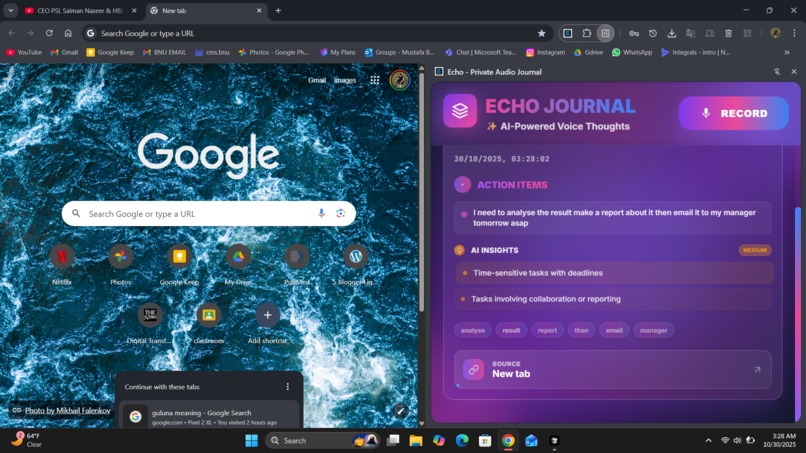 echo journal – screenshot 6