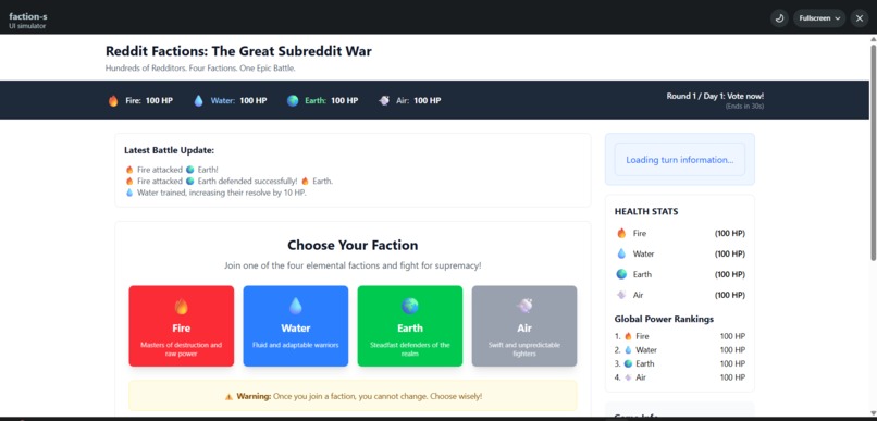 Reddit Factions: The Great Subreddit War – screenshot 3