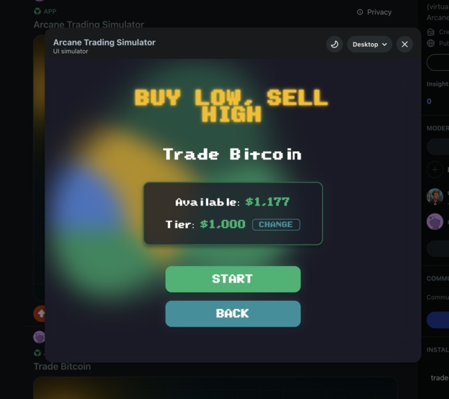 Arcane Trading Simulator – screenshot 1