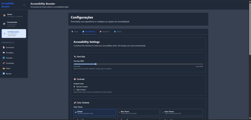 Accessibility Booster – screenshot 1