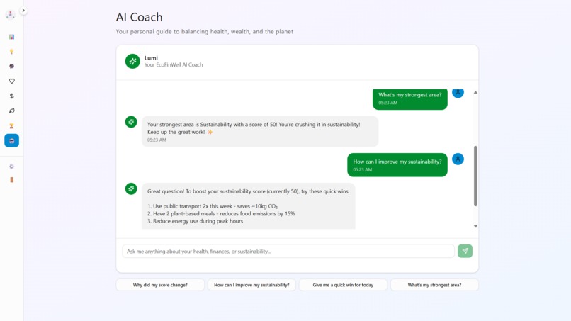 EcoFinWell – screenshot 5