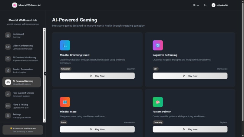 Mental Wellness AI-Generative AI for Youth Mental Wellness – screenshot 8
