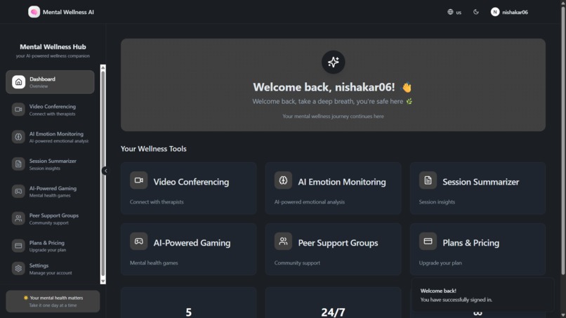 Mental Wellness AI-Generative AI for Youth Mental Wellness – screenshot 2