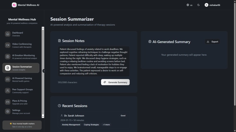 Mental Wellness AI-Generative AI for Youth Mental Wellness – screenshot 7
