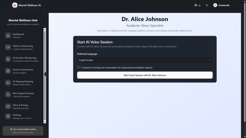 Mental Wellness AI-Generative AI for Youth Mental Wellness – screenshot 4