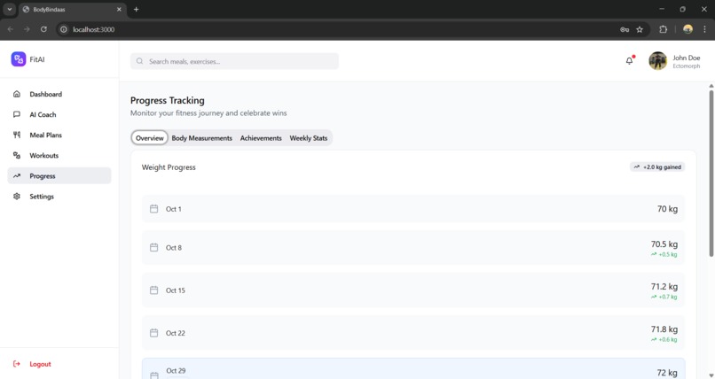 FitAI – screenshot 5