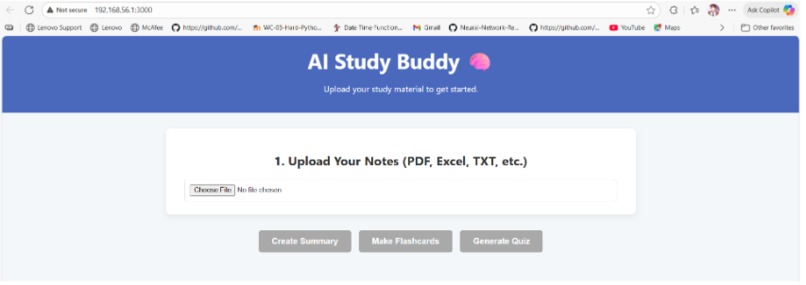 AI Study Buddy – screenshot 1