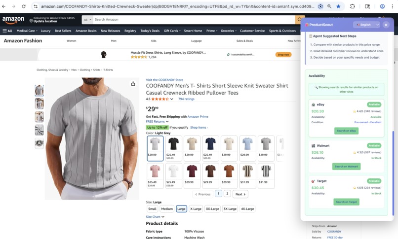 ProductScout – screenshot 2