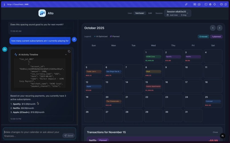 Alto – screenshot 1
