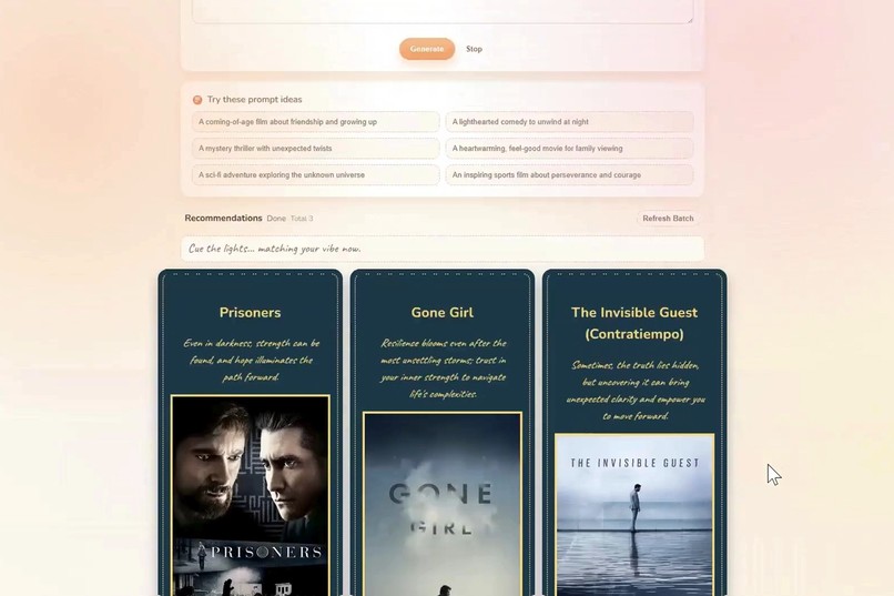 Mood2Movie – screenshot 3