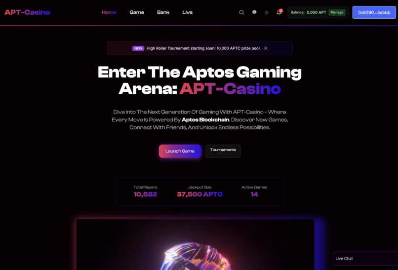 APT-Casino – screenshot 1