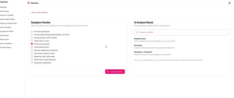 NariCare – screenshot 9