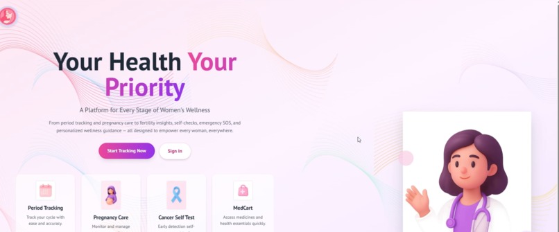 NariCare – screenshot 1