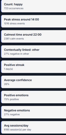 MindPulse and EmotiFlow – screenshot 2