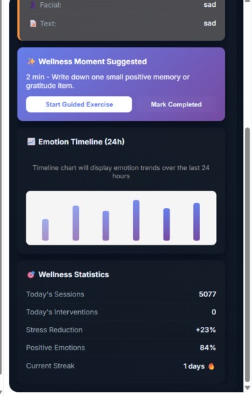 MindPulse and EmotiFlow – screenshot 7