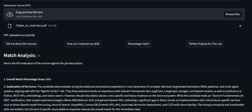 Smart ATS Resume Evaluator – screenshot 4