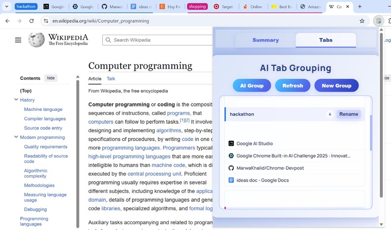 Tabby – screenshot 1