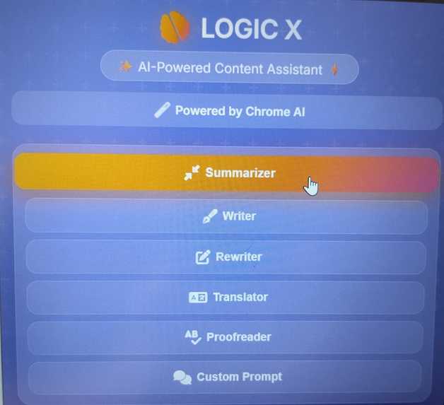LOGIC X – screenshot 1