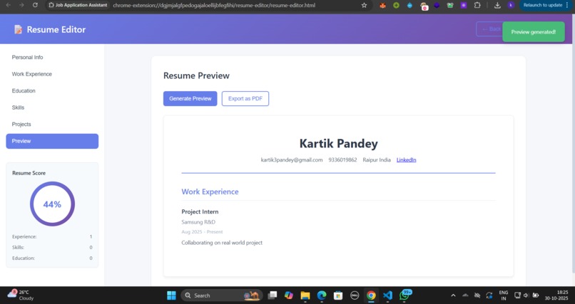 NaukriAI – screenshot 2