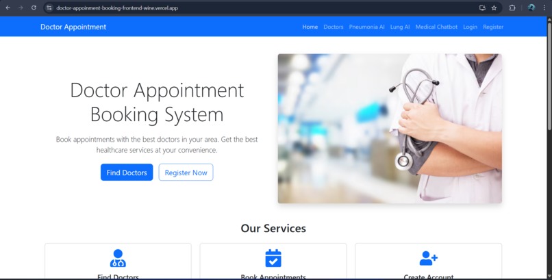 AI POWERED MEDICAL ASSISTANT WITH DOCTOR BOOKINGS – screenshot 9