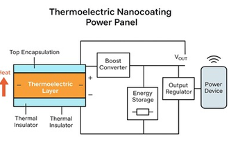 ThermoElectric Nano- Coating