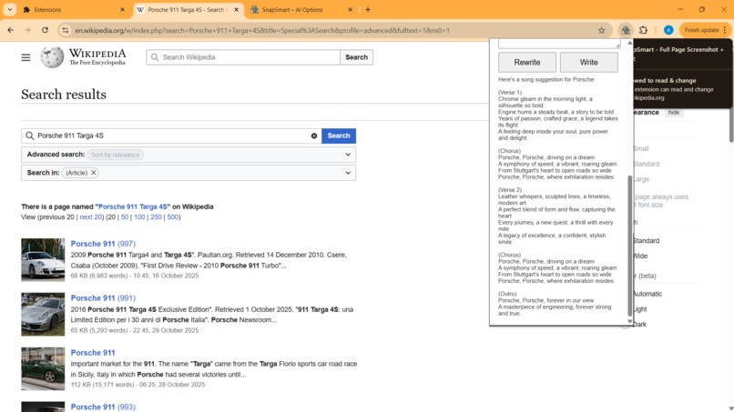 SnapSmart – Full-Page Capture + On-device AI – screenshot 5