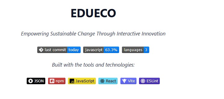 EDUECO – screenshot 1