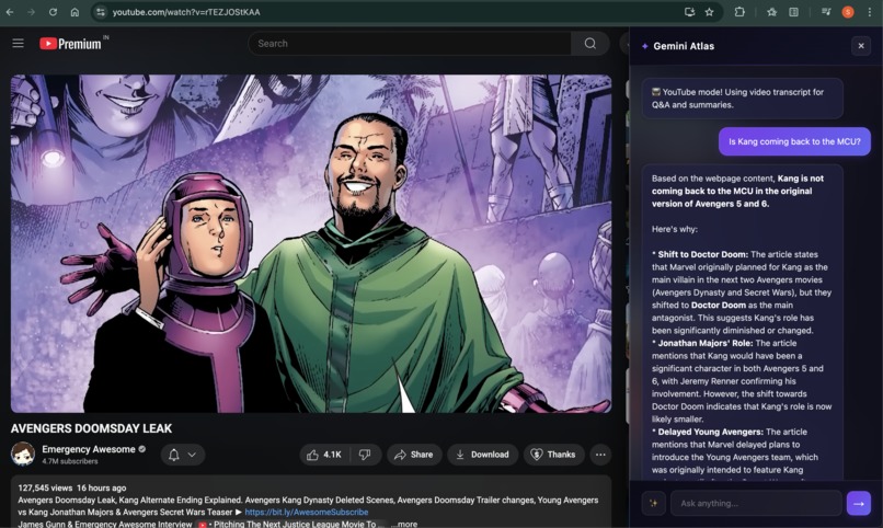 Gemini Atlas – screenshot 2