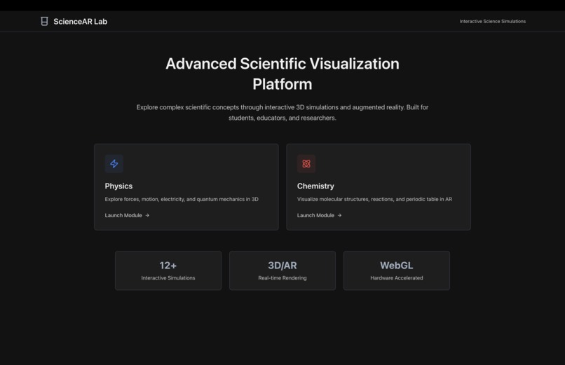 ScienceAR Lab – screenshot 1