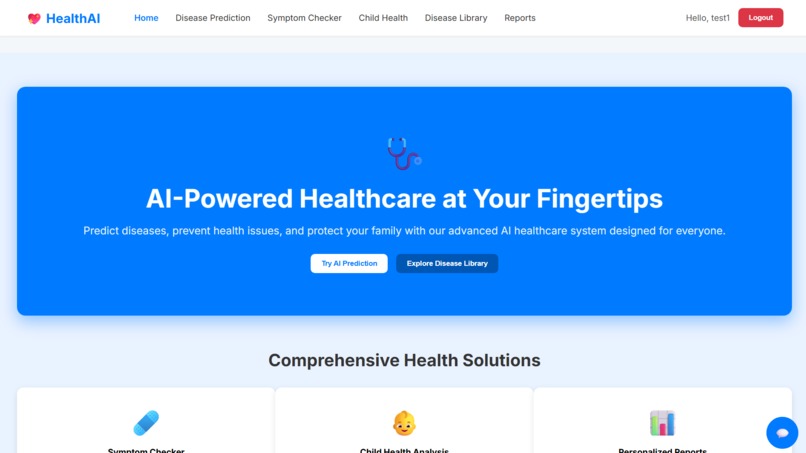 AI-Powered Healthcare at Your Fingertips – screenshot 1