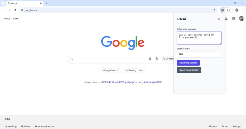 TeleAI – screenshot 1